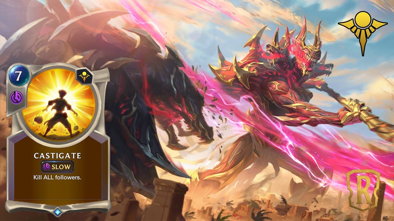 THE GOD OF SHURIMA!!🔥 | Nasus + Azir Mono Shurima deck | Legends of Runeterra