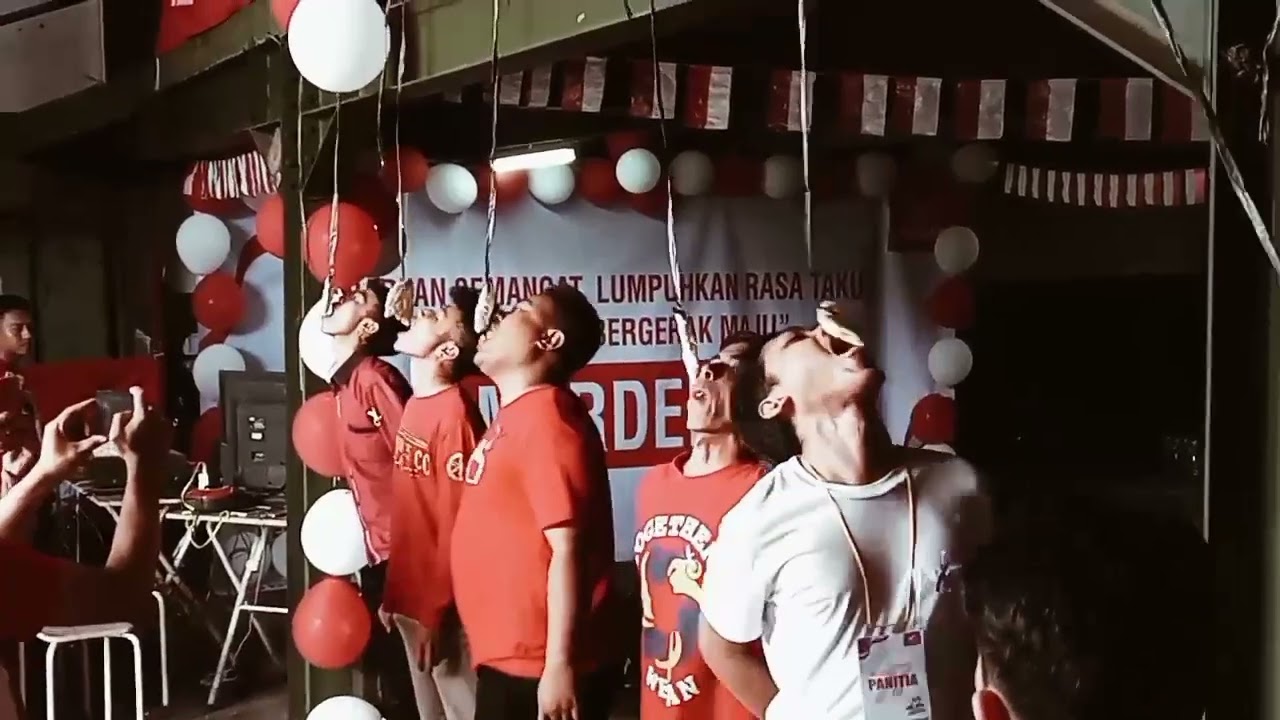 keseseruan kemerdekaan di duta motor honda CIANJUR