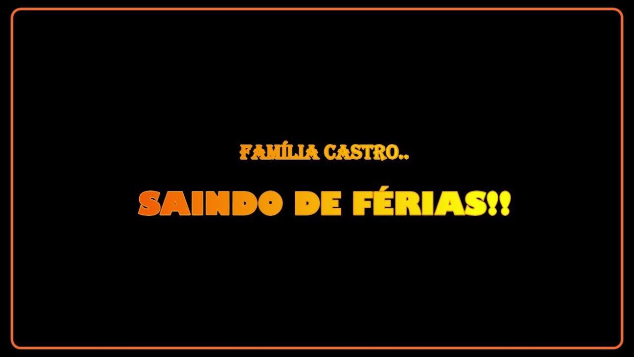AS AVENTURAS DOS CASTROS DE FÉRIAS EM PORTO SEGURO/BA. NOV/2019. 01/02.