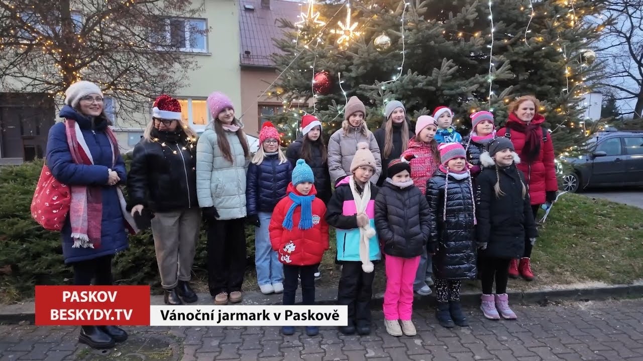 Pionýři v Paskově pořádali 17. Vánoční jarmark! 🎁❄️│ #Beskydy.TV │ @BeskydskaTelevize