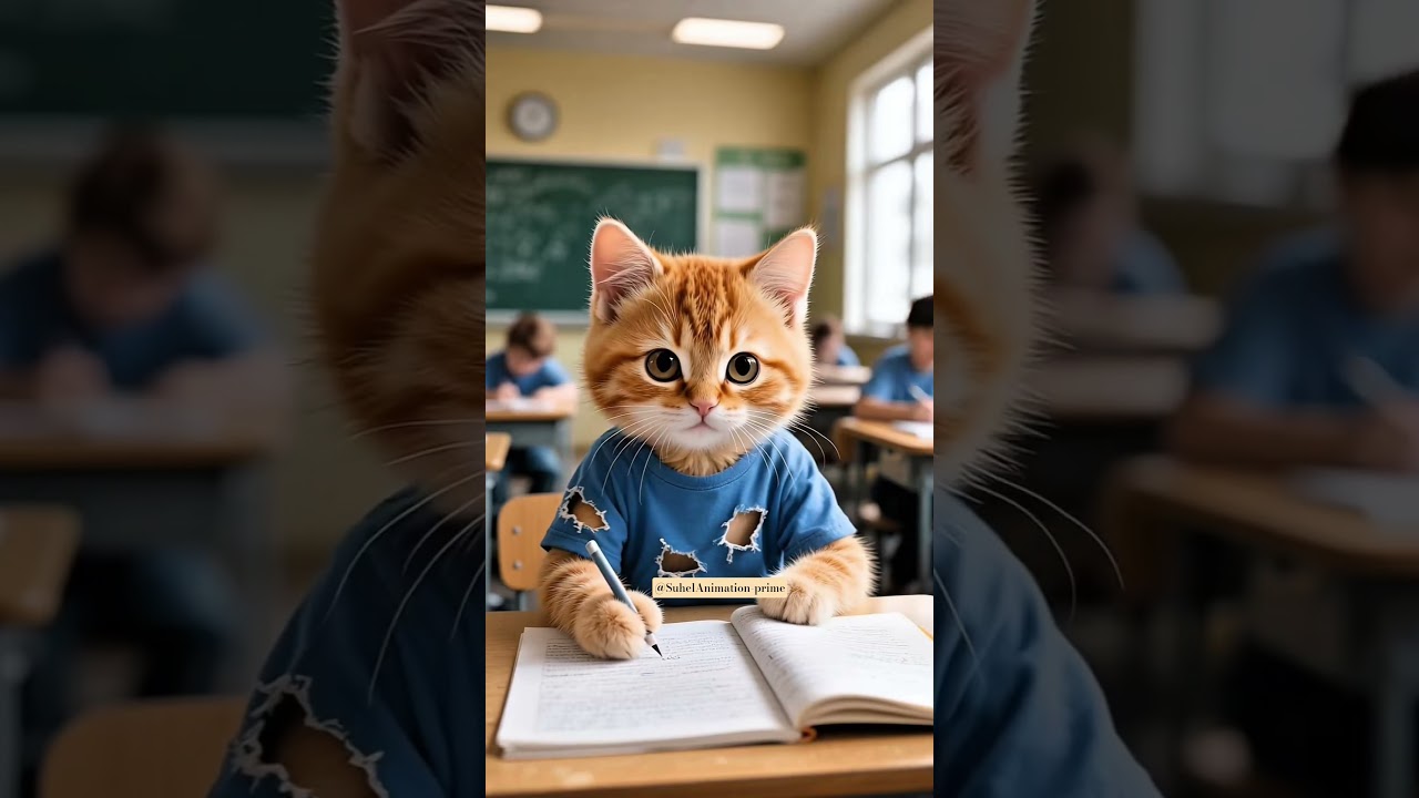 Billu ne kar dikhaya! 🎓🐱