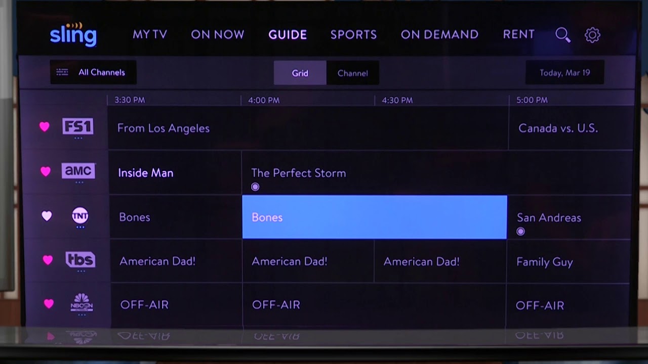Sling TV Guide Tutorial