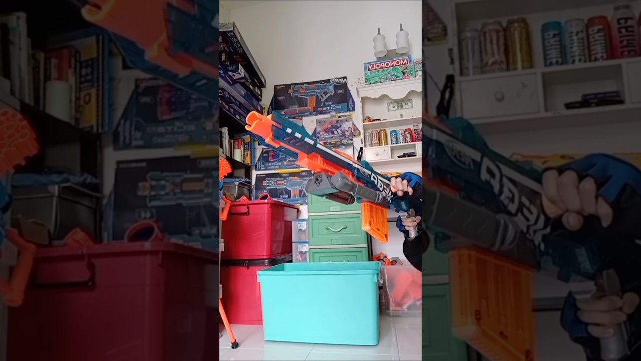 Nerf Sonic Ice Centurion #nerfsniper #nerfblaster #nerfgun #nerfornothin
