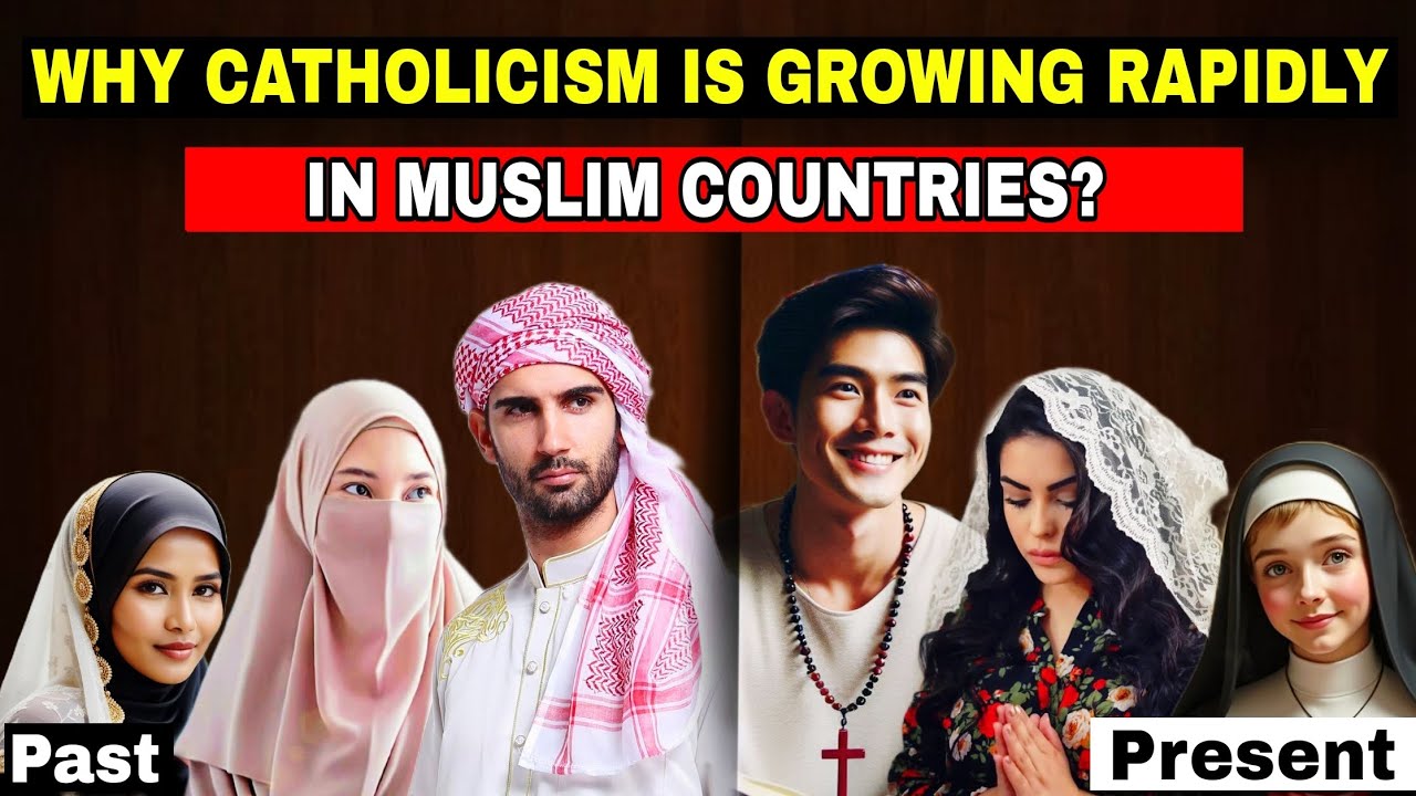Why is CATHOLICISM growing so RAPIDLY in these 15 MUSLIM Countries? No. 1 shocking‼️