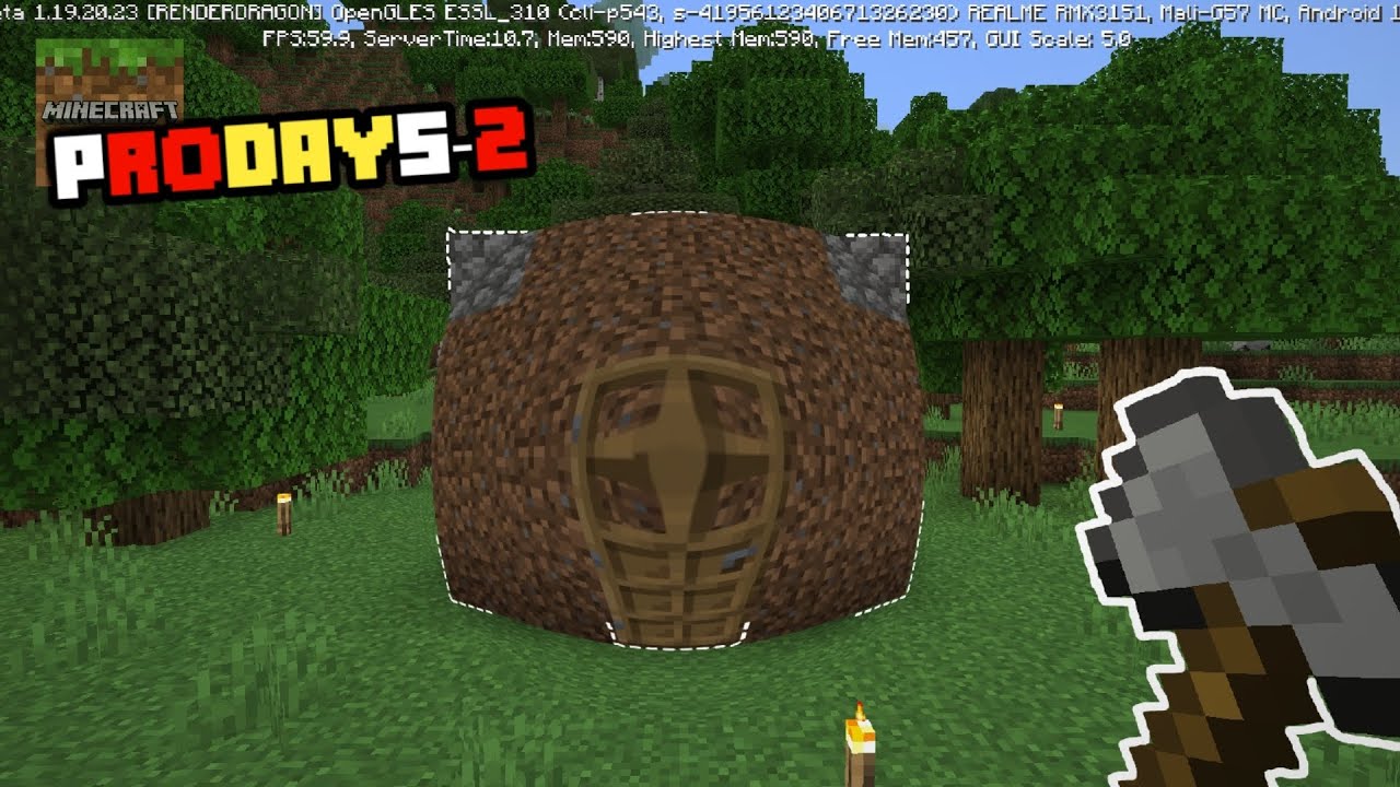 TIME to make my own HOUSE in Minecraft | Minecraft gameplay [ Prodays-2 ]