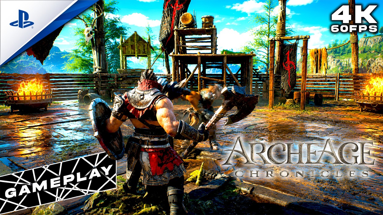 ARCHEAGE CHRONICLES Gameplay &ndash; Open World Action MMORPG Game (4K60FPS)