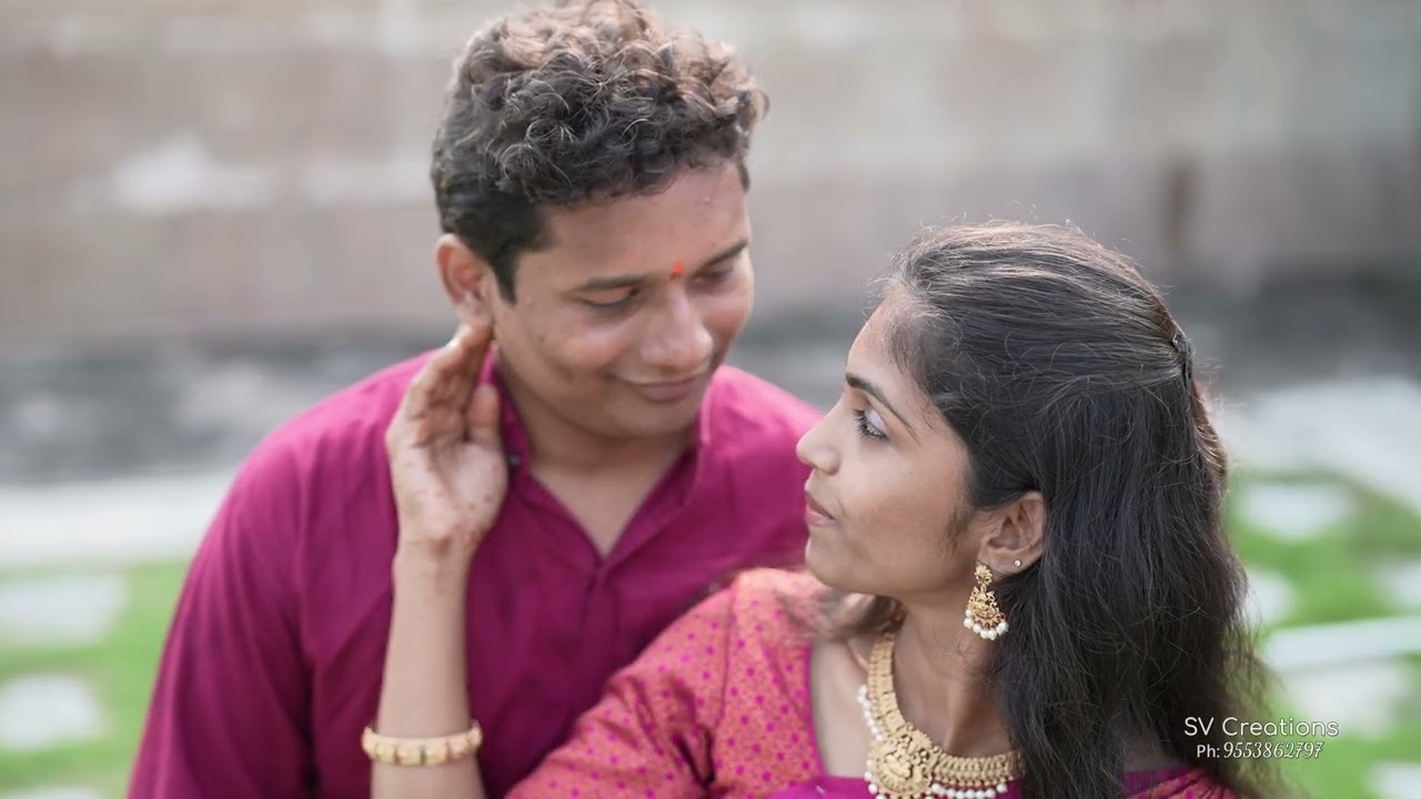 Akhila with Akkul Pre-Wedding Shoot 