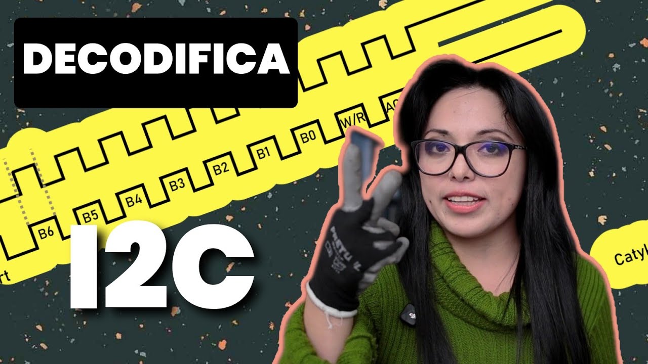 Como decodificar I2C rápido con osciloscopio 