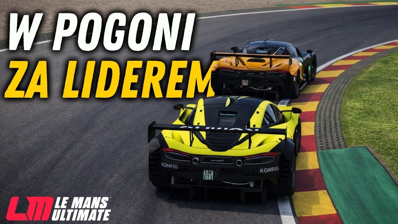 Wyścig po podium i szukanie lepszej linii wyścigowej - Le Mans Ultimate