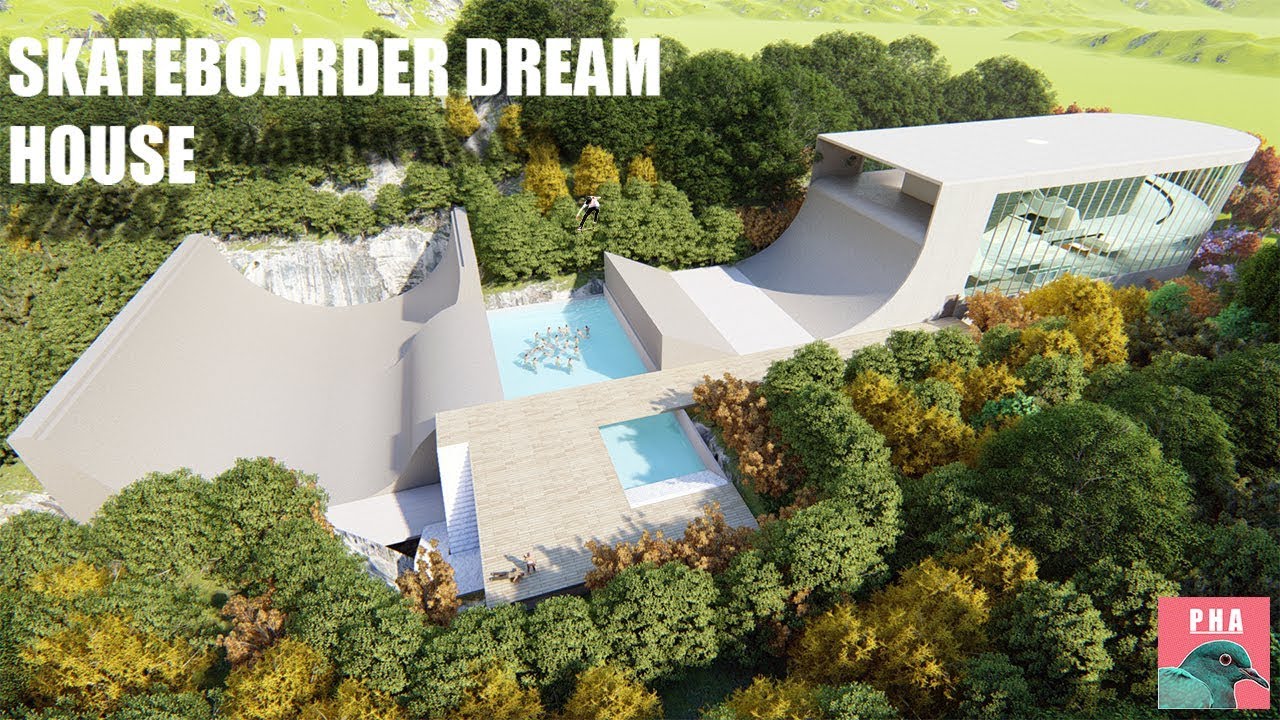 Extreme Home Designs - Skateboarder Dream House