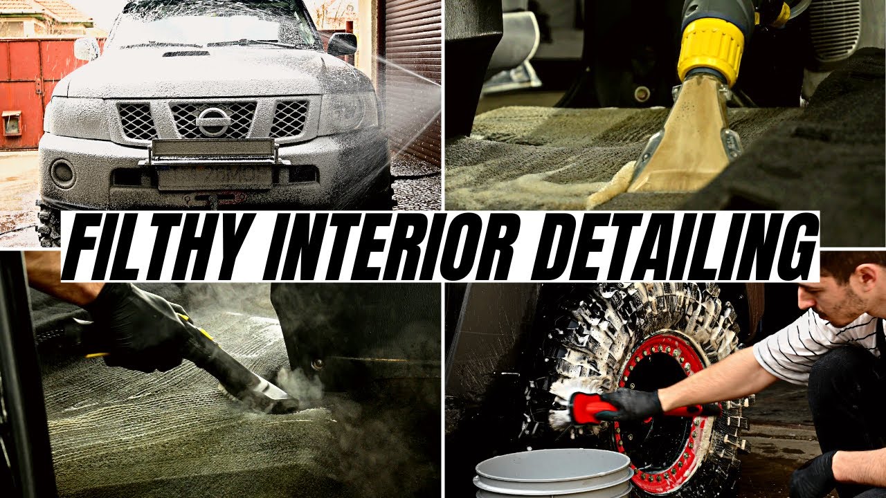 Interior Detailing A Nasty Nissan Patrol - Car Detailing