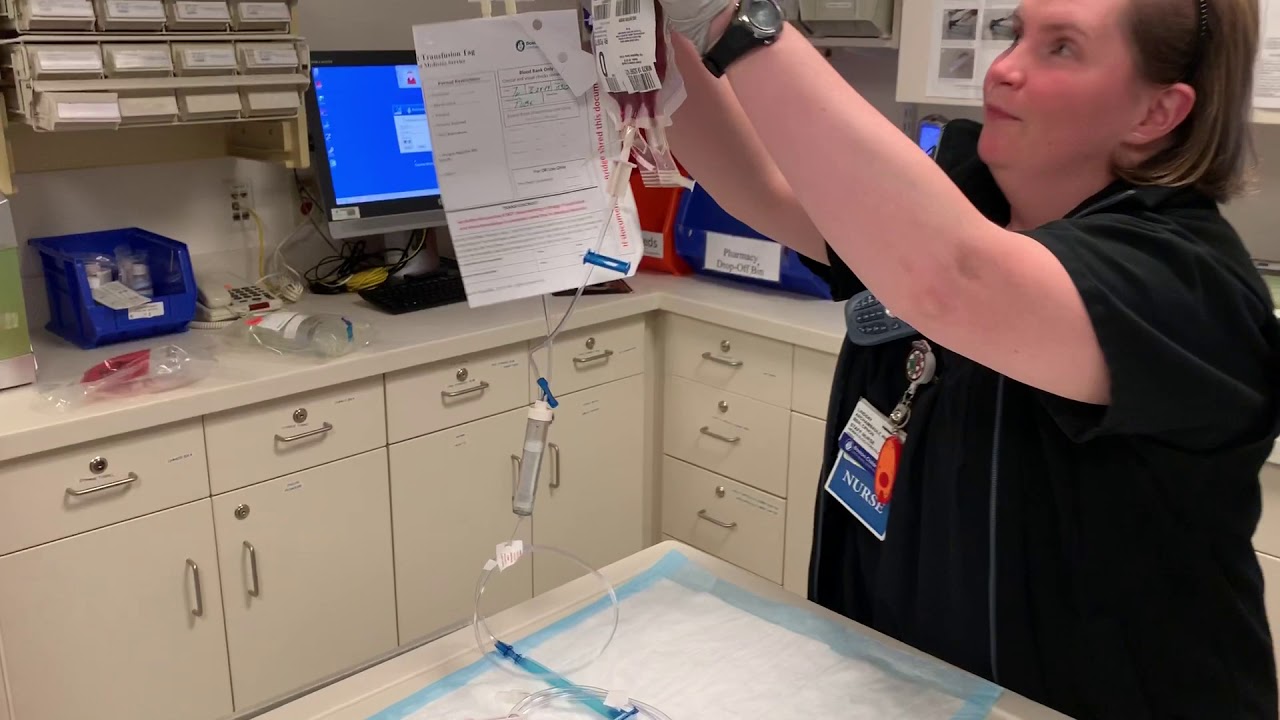 2019 Priming blood tubing competency