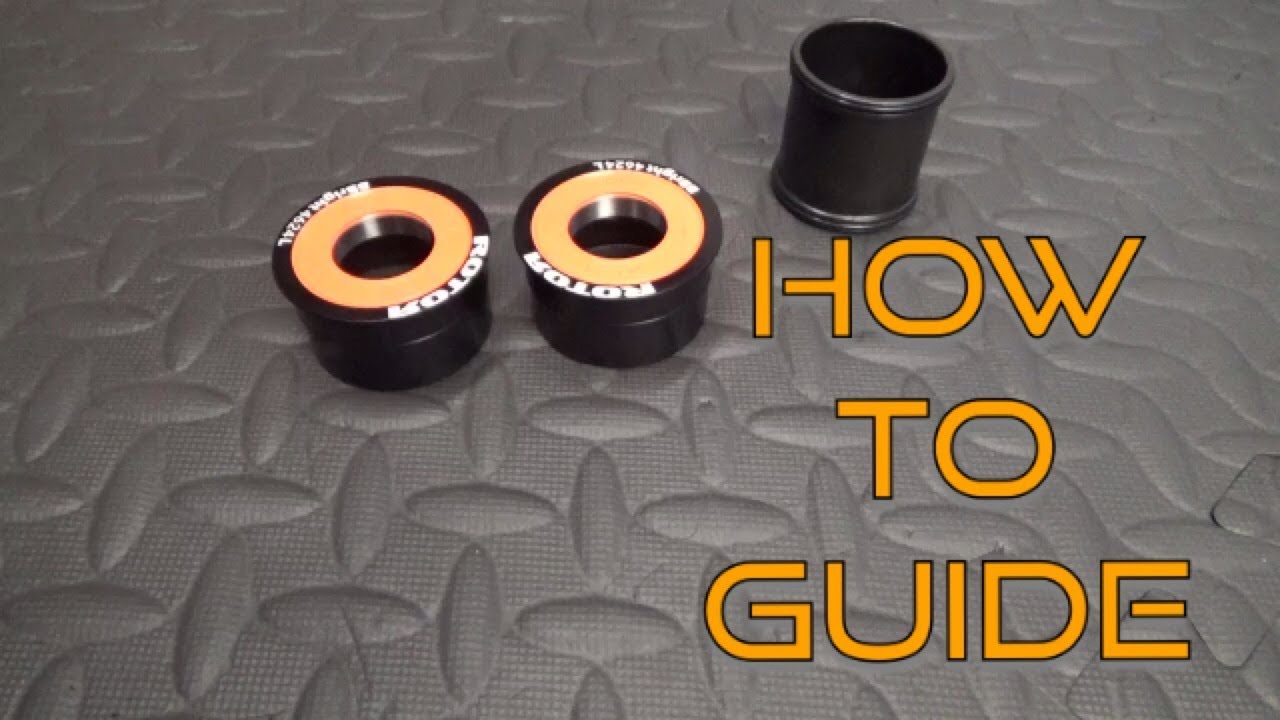 Rotor PressFit 4624 BB386EVO Bottom Bracket Fitting Guide