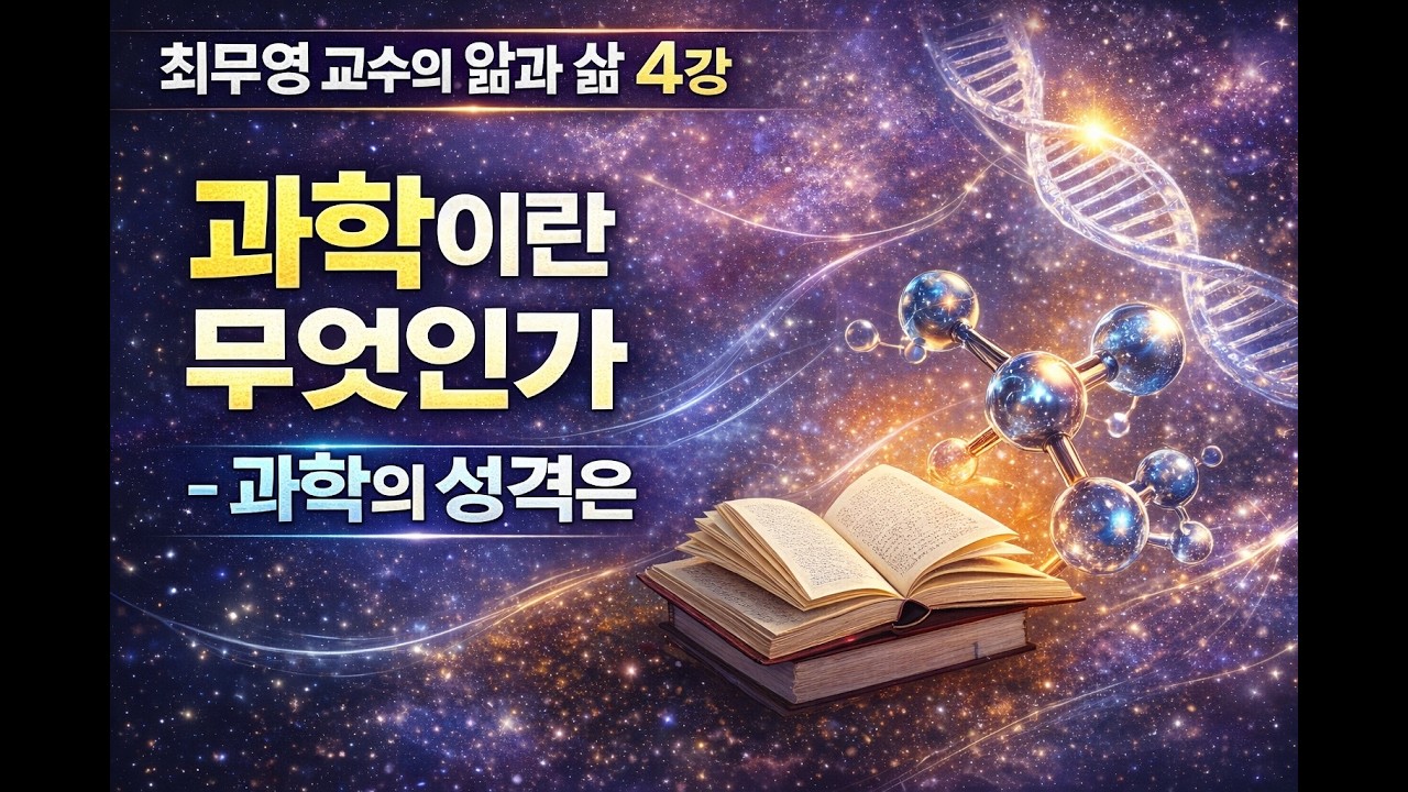 [최무영 교수의 앎과삶] 4강. 과학이란 무엇인가! 과학의 성격은?