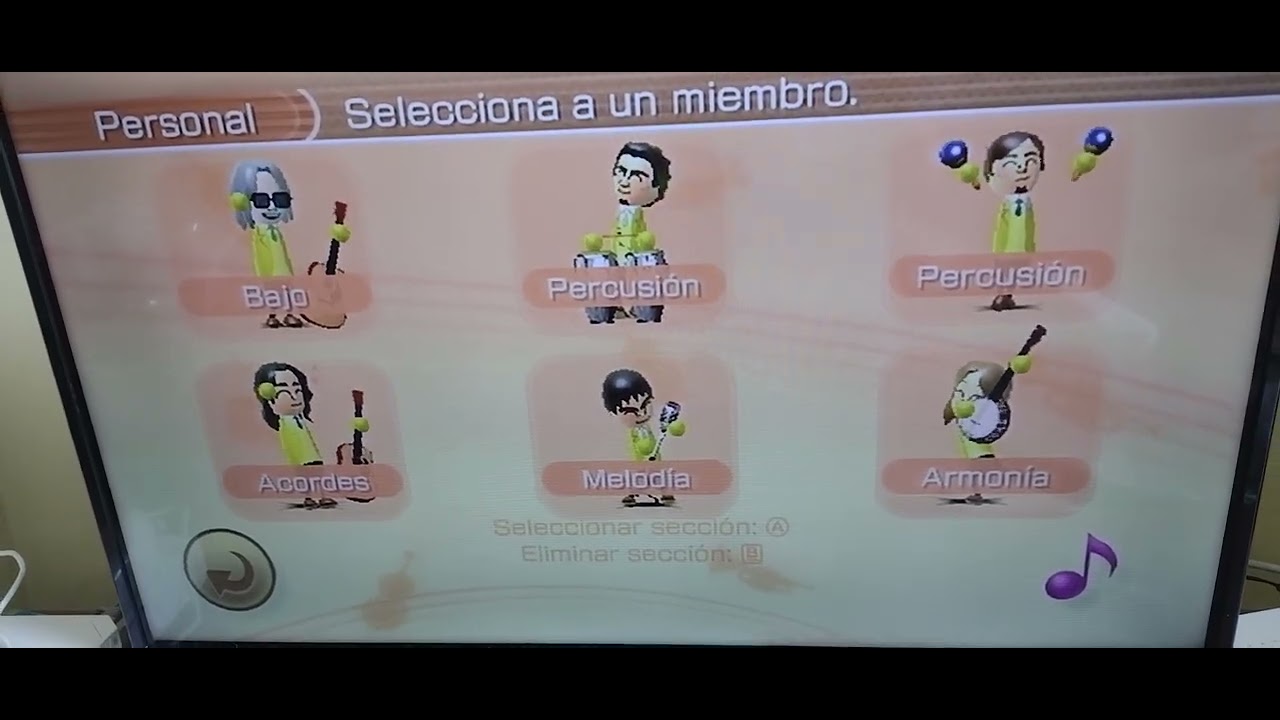 Wii Music Animal Crossing Estilo Acústico
