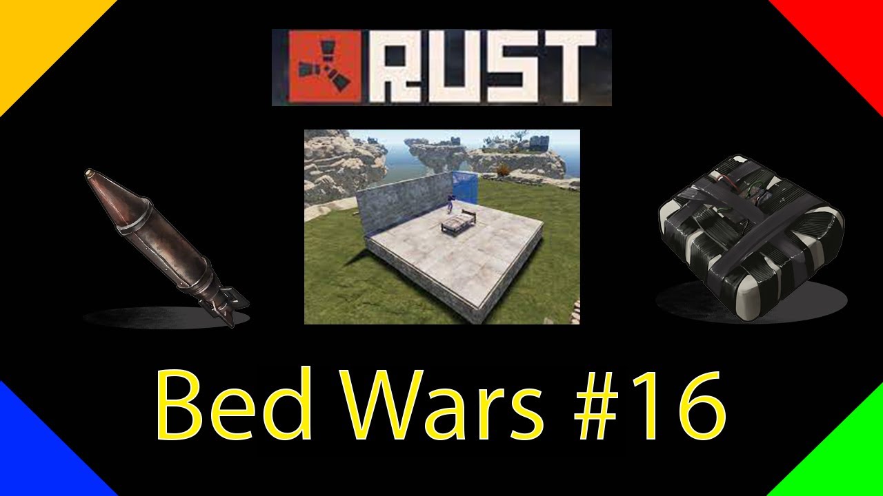 My Best Bed Wars Rust Game Ever! Against A Hacker!