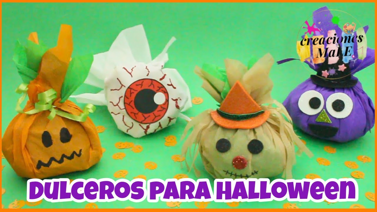 DULCEROS DE HALLOWEEN || 4 IDEAS || DIY