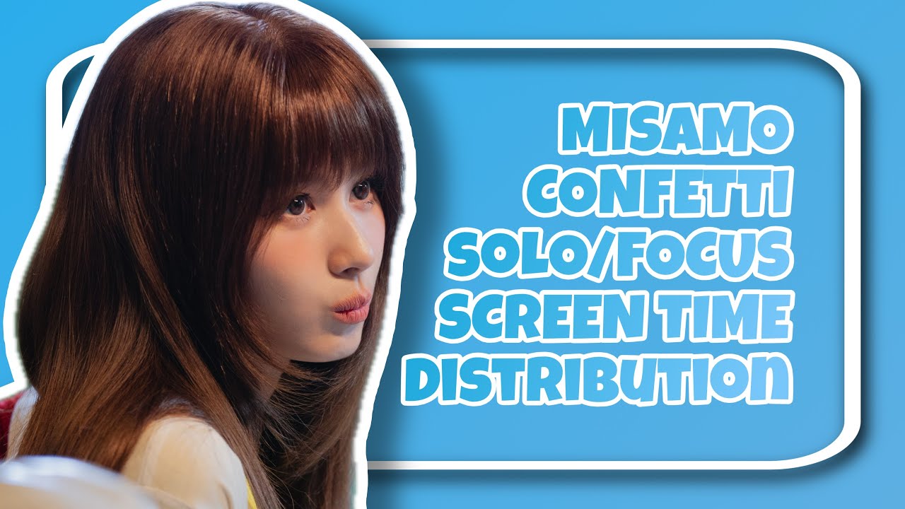 MISAMO - CONFETTI - SOLO/FOCUS SCREEN TIME DISTRIBUTION 