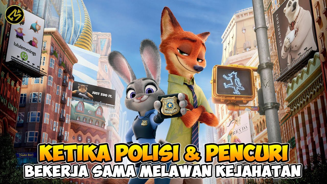 PEMBUKTIAN DARI KELINCI YANG SELALU DI REMEHKAN ‼️ || Alur Cerita Film ZOOTOPIA (2016)