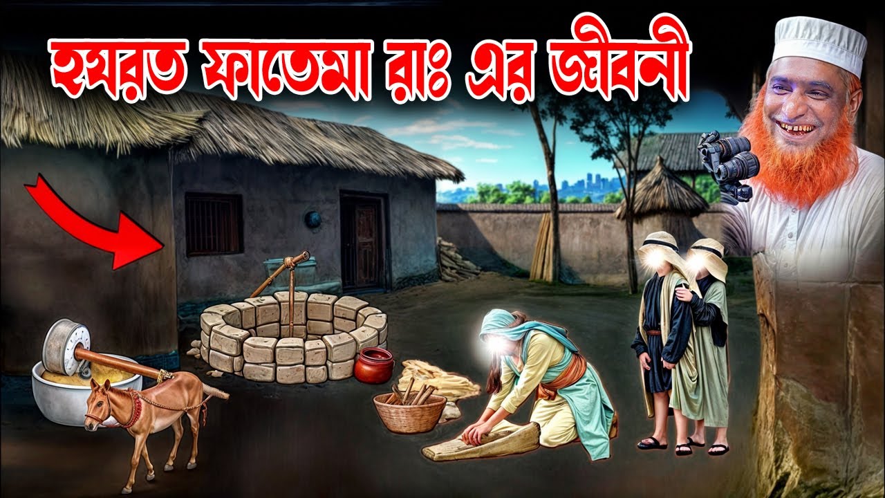 মা ফাতেমার বাড়ি ঘর কেমন ছিল দেখুন। । বজলুর রশিদের ওয়াজ । Bazlur Rashid Official