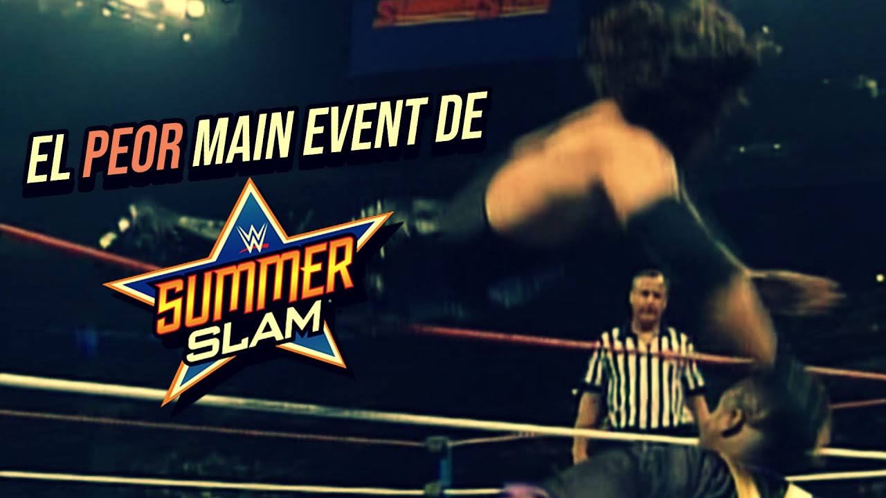 El Retador Más Inesperado: ¡El PEOR EVENTO ESTELAR en la historia de SUMMERSLAM!