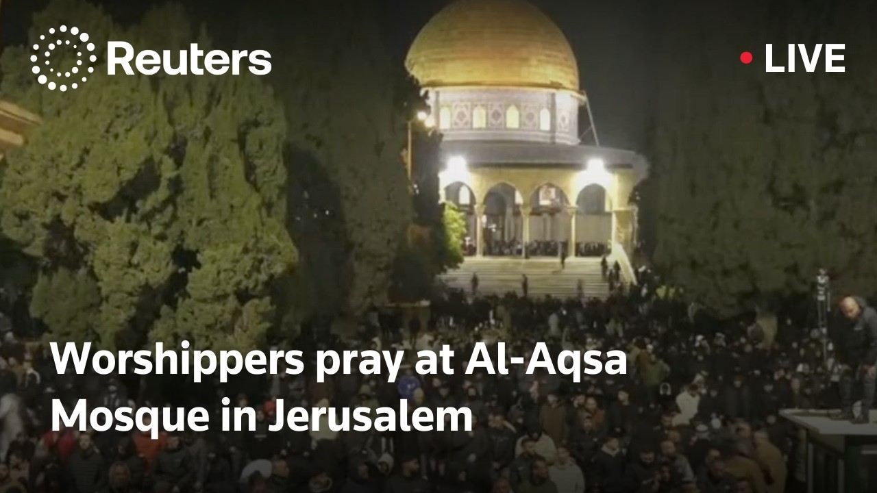 LIVE: Worshippers pray at al-Aqsa in Jerusalem
