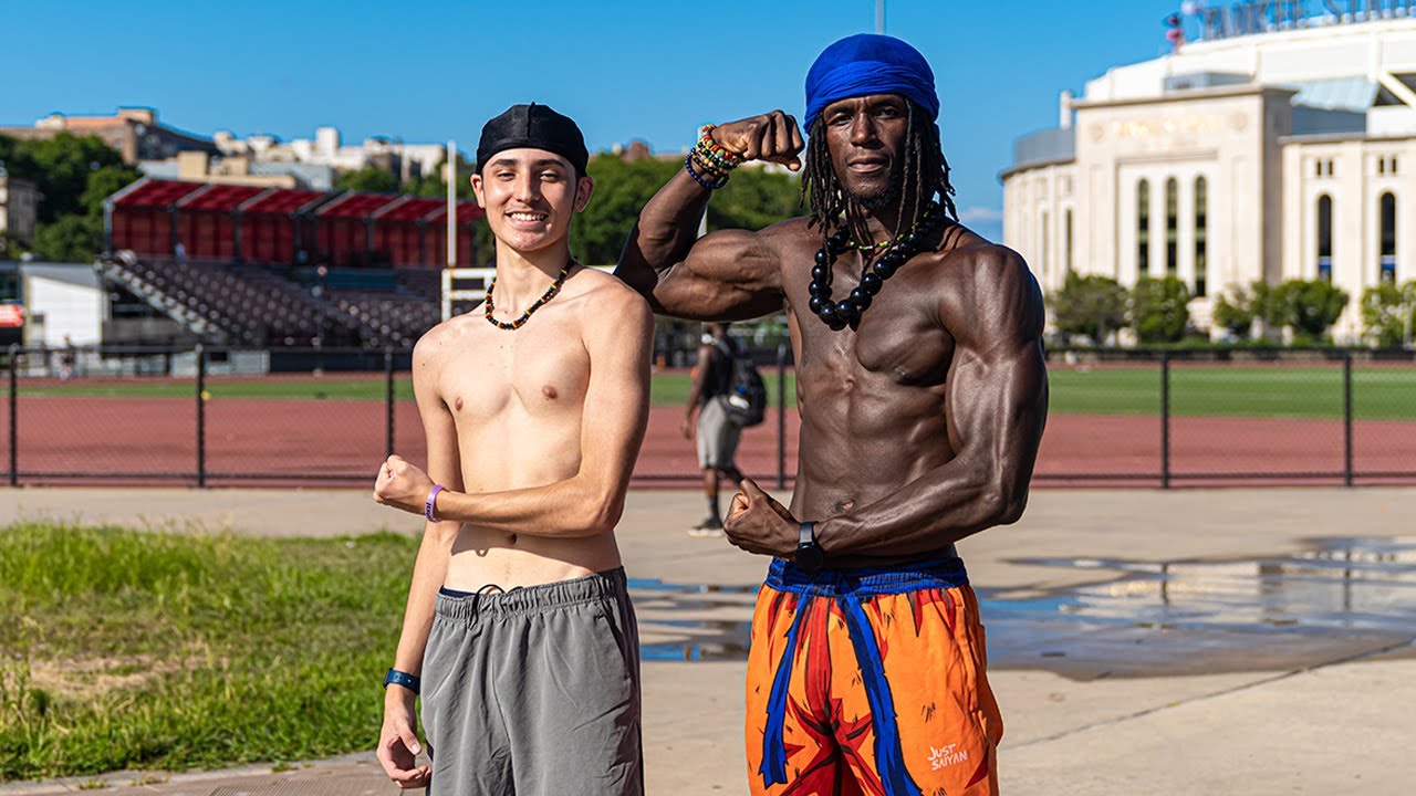 I Will TRANSFORM Him! (From SKINNY to STRONG!) Calisthenics for Beginners workout!