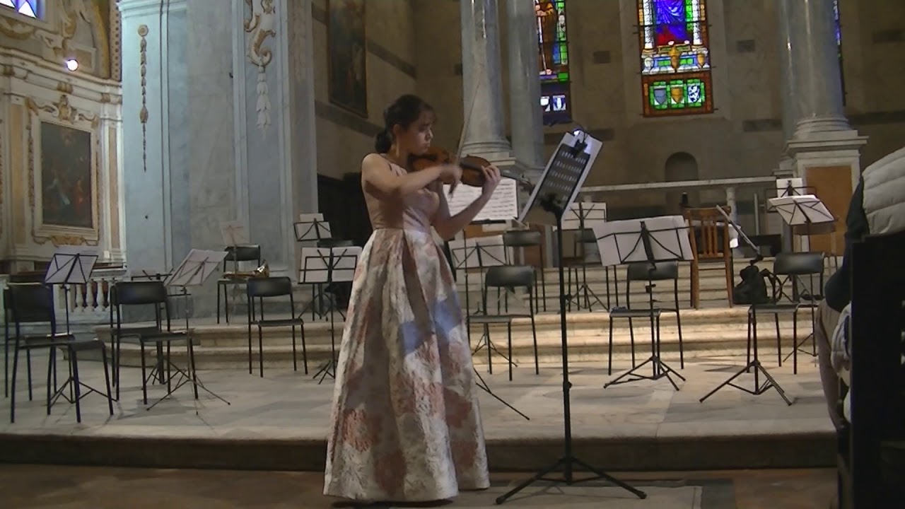 SLAVIK  Caprice in D (Lucilla Rose MARIOTTI violinist)