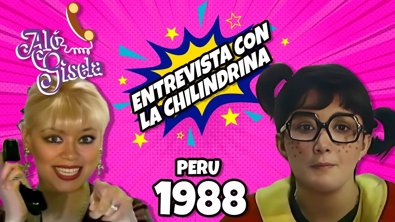 La Chilindrina con Gisela Valcárcel - 1988