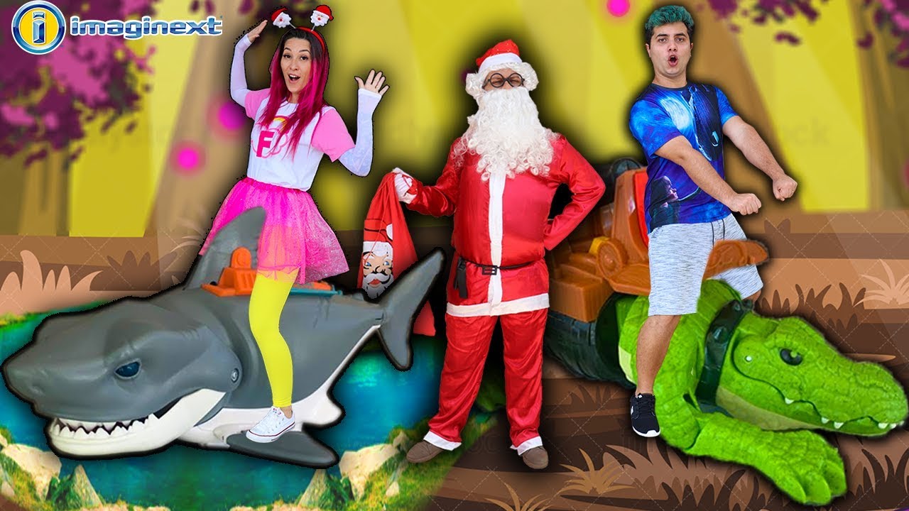MALOUCOS FINGE BRINCAR COM PAPAI NOEL NO MUNDO DOS BRINQUEDOS ( Especial de Natal )