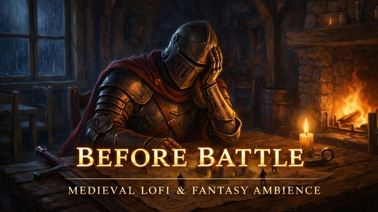 Quiet… Before Battle 🕯️ | Medieval Lofi & Fantasy Ambience