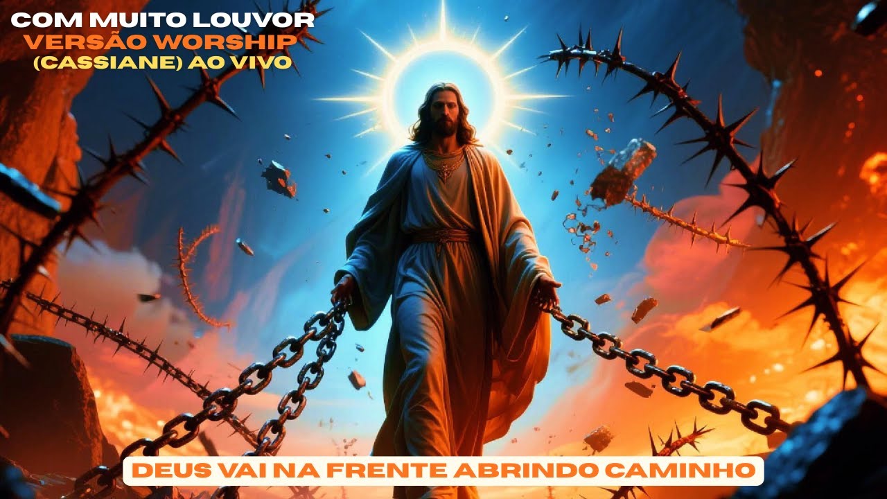 Com Muito Louvor - Versão Worship 2026 (Cassiane) Ao Vivo - Deus vai na Frente Abrindo Caminho...