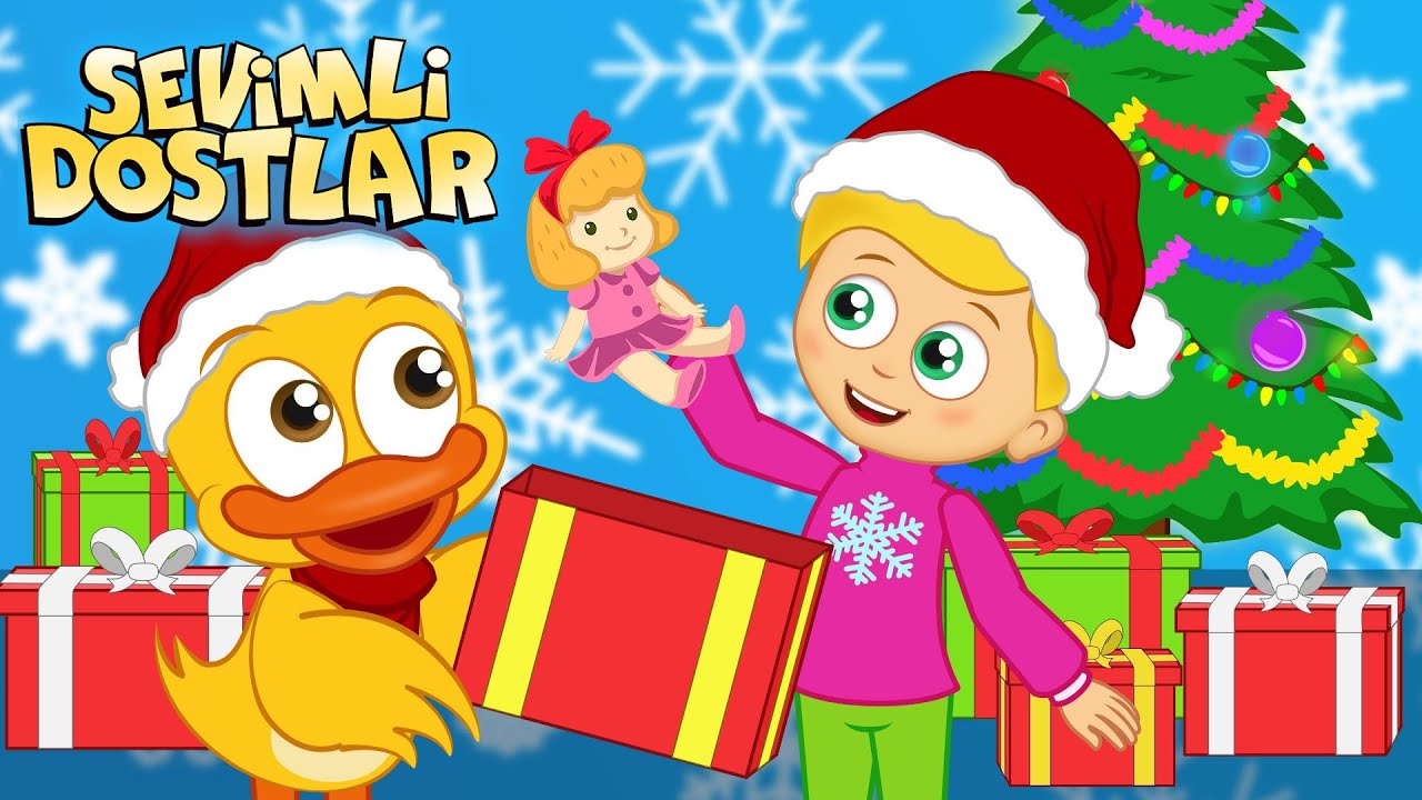 Hediyeleri Açalım🎄🎁 Yeni Yıl Şarkısı | Sevimli Dostlar İle Yılbaşı | Bebek ve Çocuk Şarkıları 2023