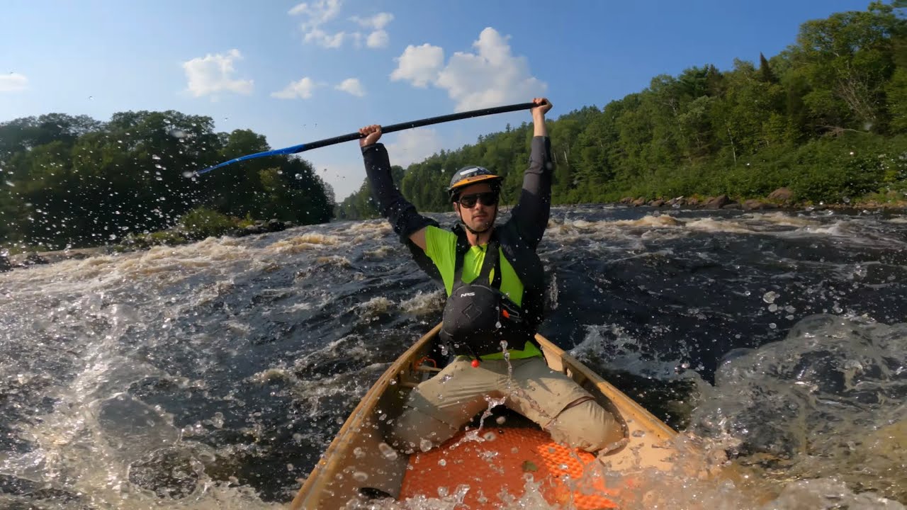 5 Day 90km Wilderness Coulonge River Trip - A real test of the Esquif Echo