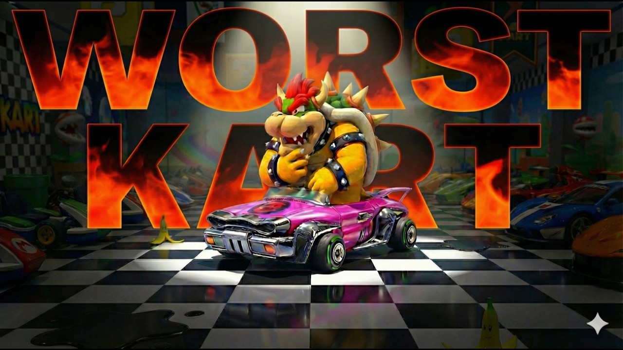 The Worst Kart In Mario Kart! Online Gameplay WINS!