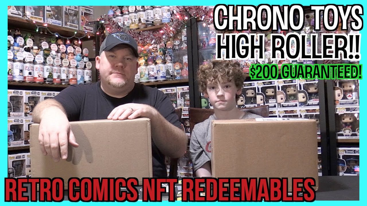 $200 guaranteed value Chrono Toys High Roller mystery box!