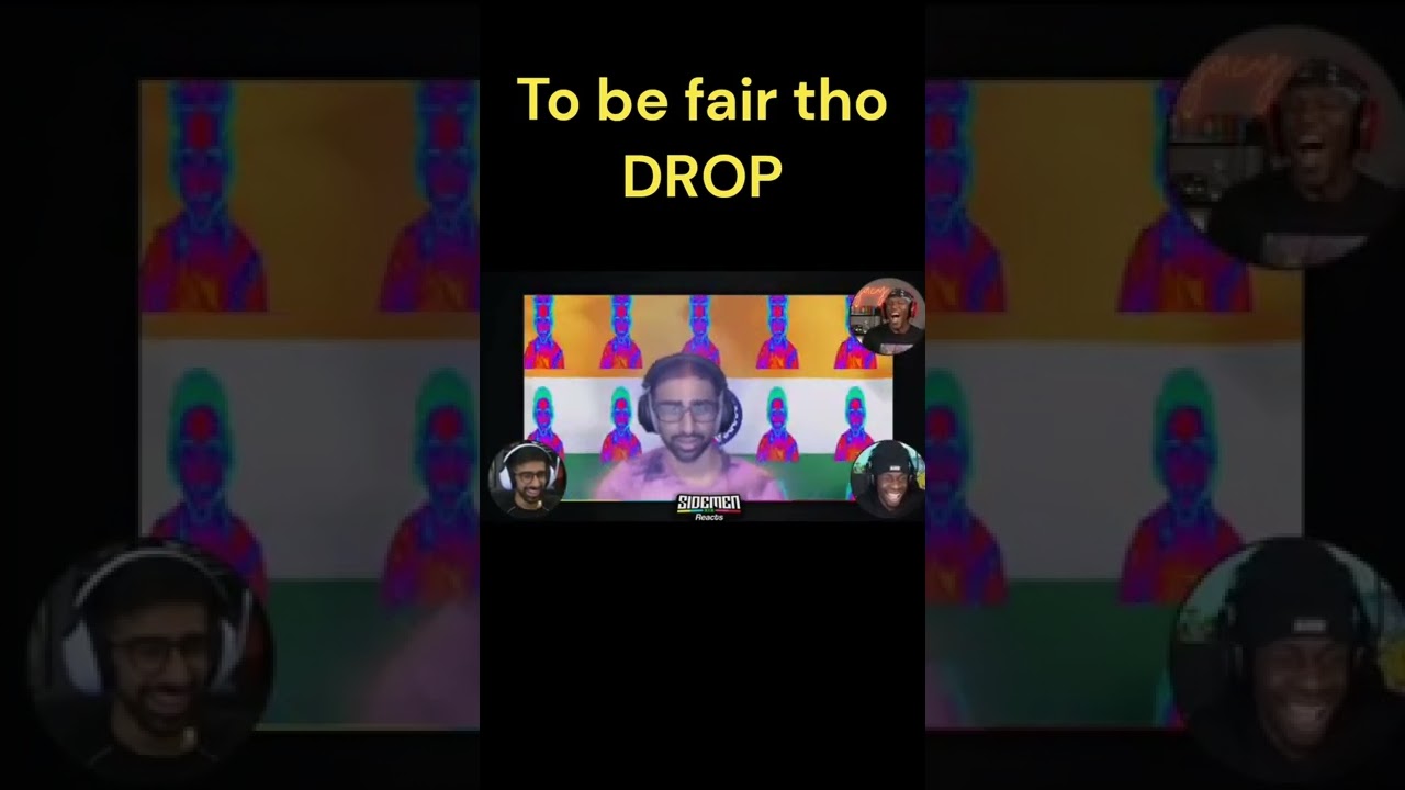 "To be fair tho" DROP react by KSI, Vik and Tobi 🤣😵 