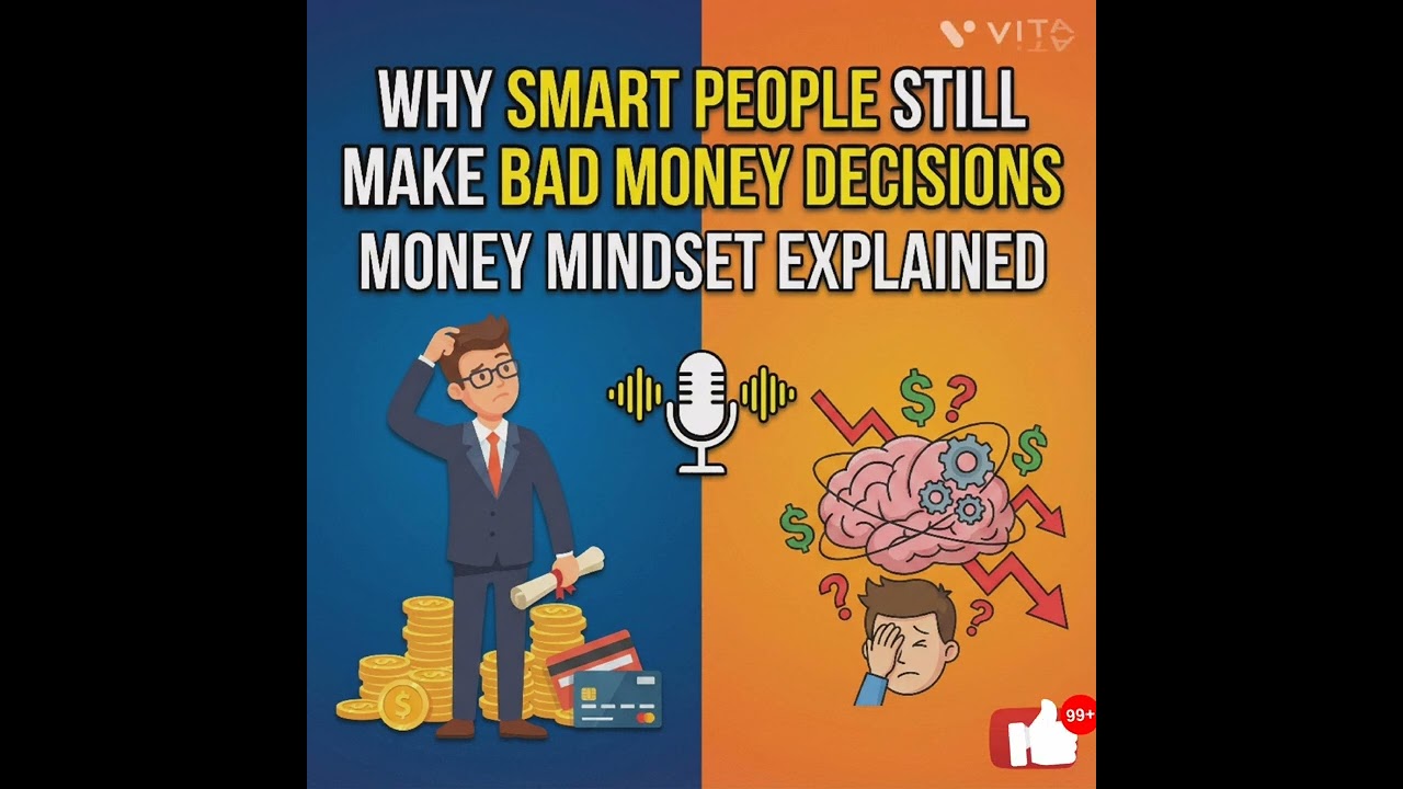 📉➡️📈 Why Smart People Still Make Bad Money Decisions | Money Mindset Explained