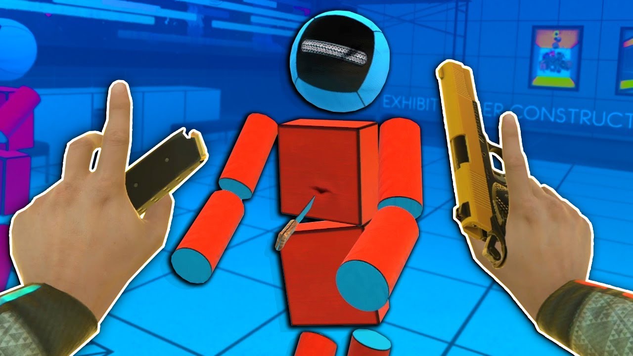 This Is The Best VR Physics Game Ever! - Boneworks VR Valve Index Gameplay