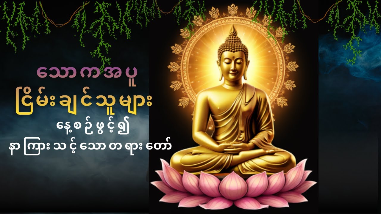 တရားဉီး ဓမ္မစကြာသုတ်တော် | Dhammacakkappavattana Sutta | Buddha First Sermon
