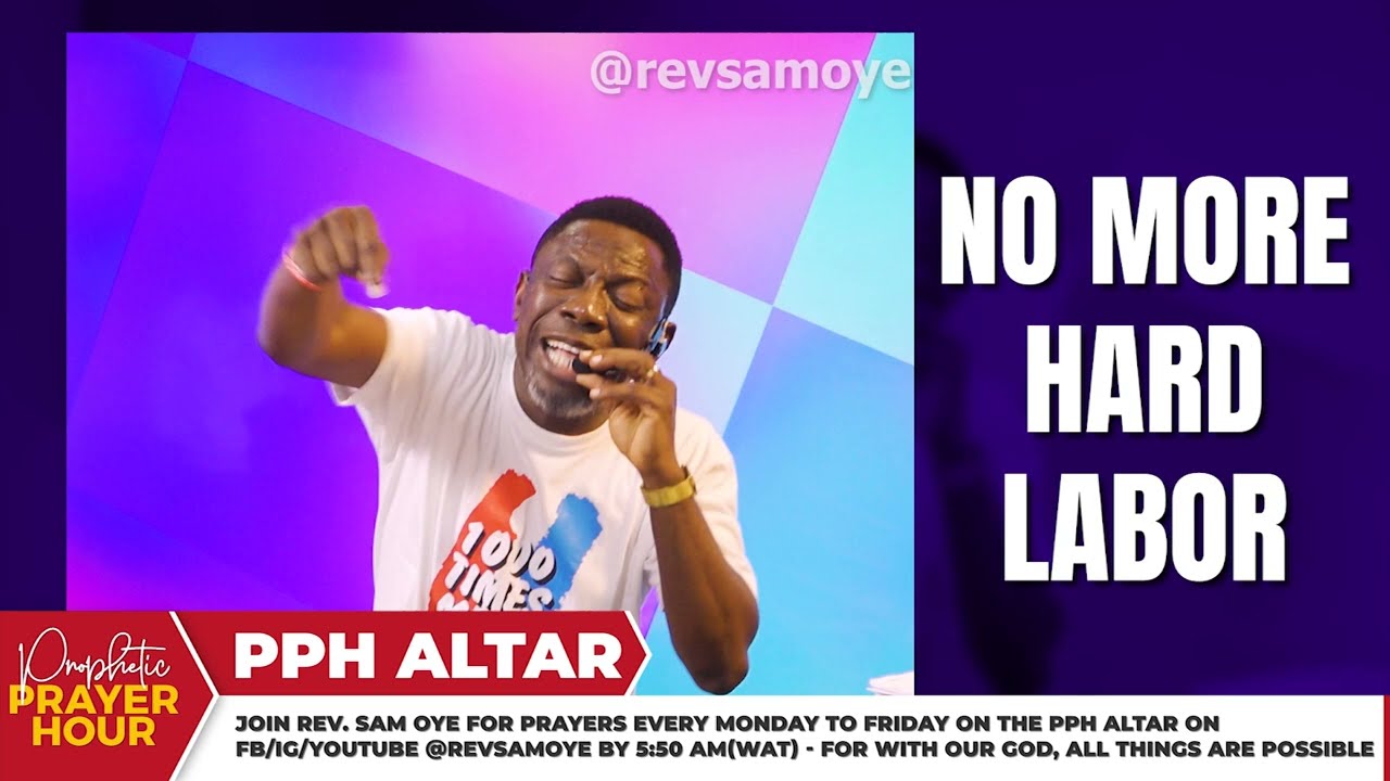 Sentenced to a lifetime of enjoyment #revsamoye #prayer