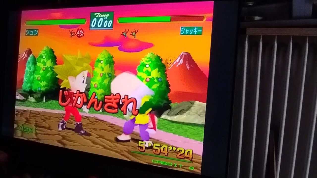 (Arcade Longplay) Virtua Fighter Kids 1996 Sega Bartop Retrobat
