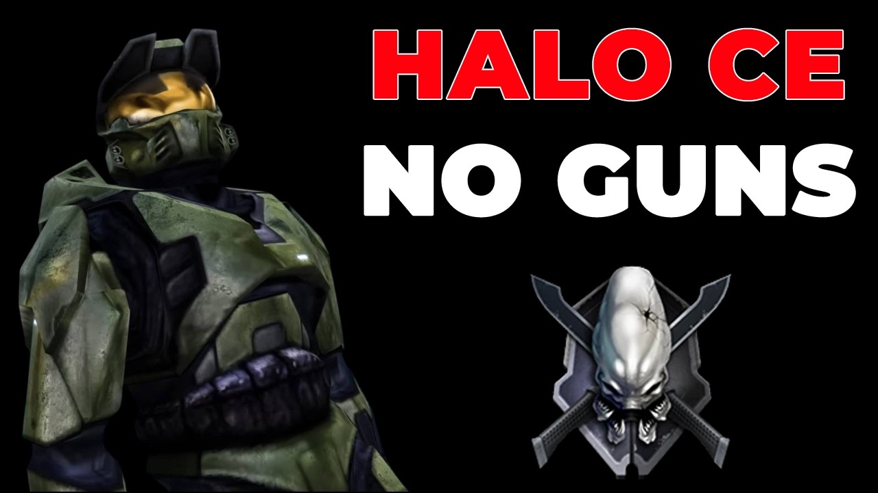 Can you beat Halo CE with no GUNS?