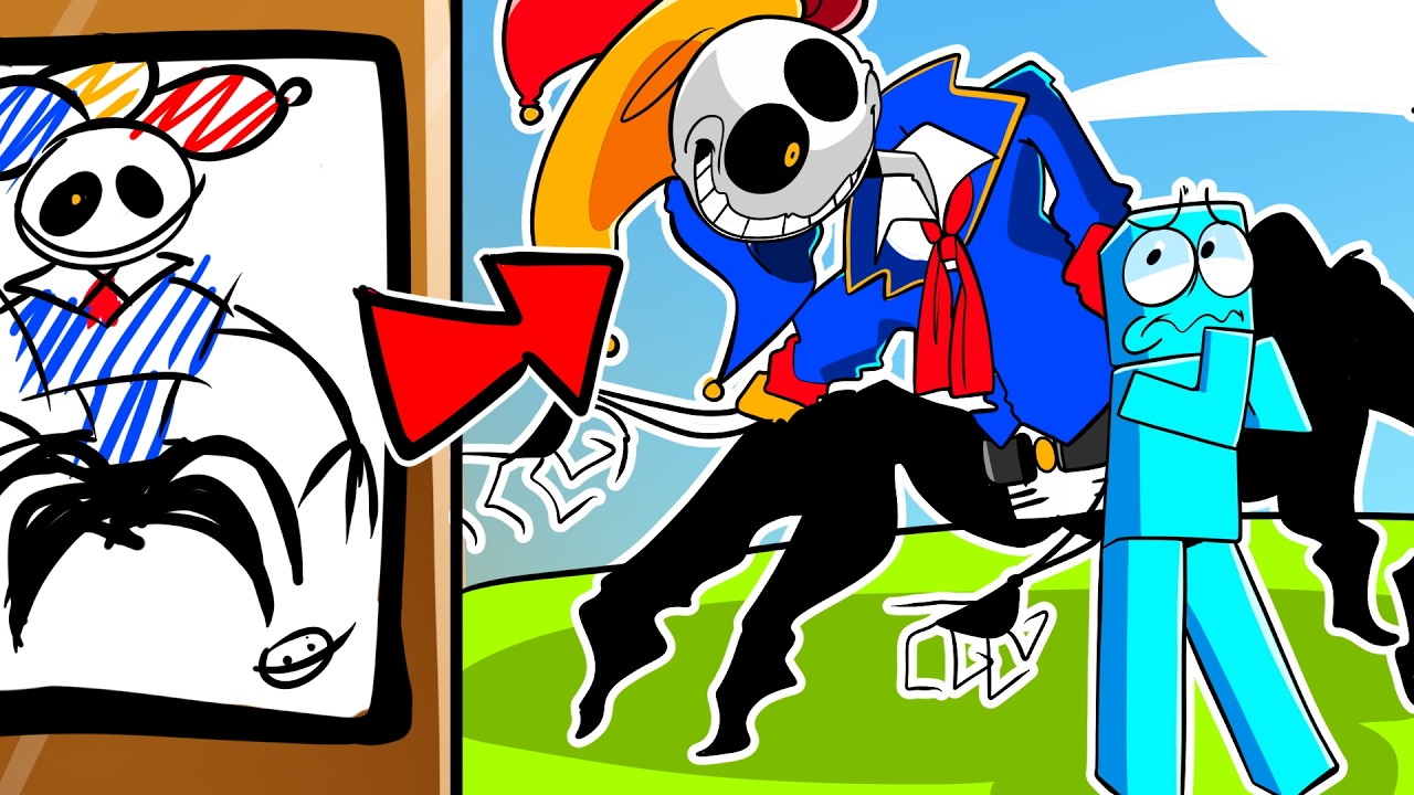 Eu Criei os mobs que Vocês Desenharam no Minecraft!