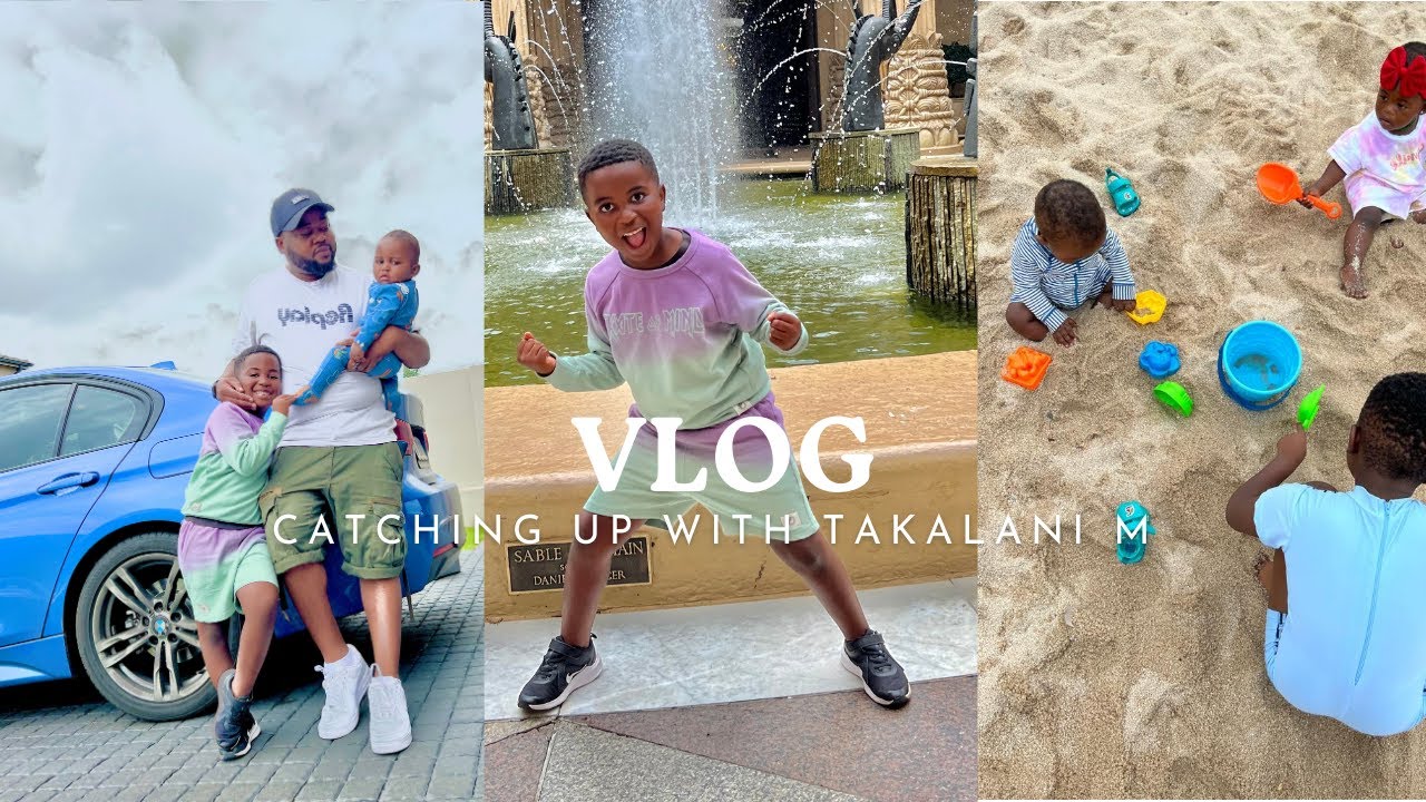 Vlog: Palace Of The Lost City, Sun City | Short Left with the kids | South African Youtuber