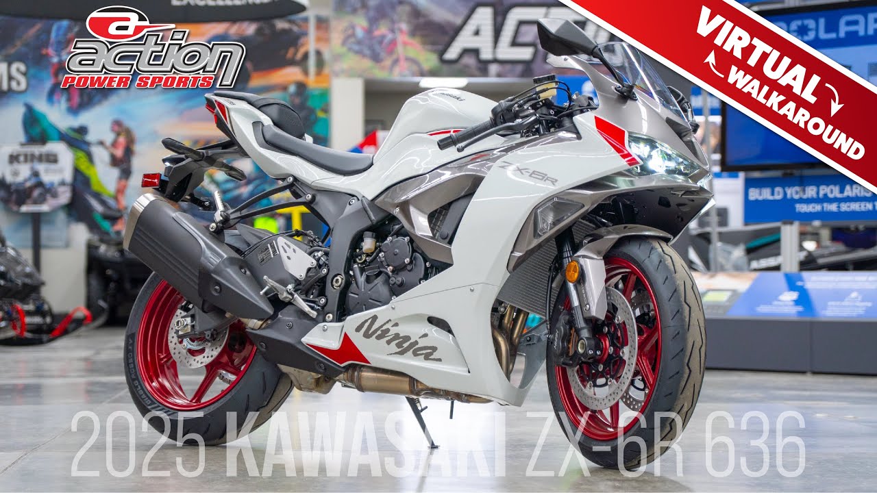2025 Kawasaki ZX-6R 636 | Virtual Walkaround