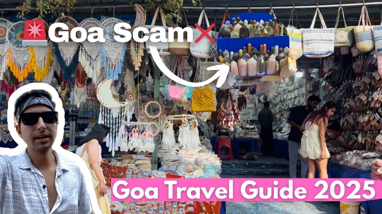 🚨Don't Get Scammed in Goa❌ Watch This| Goa Local Markets🛍️ Goa Tourist places|Goa Trip Plan|Goa Vlog