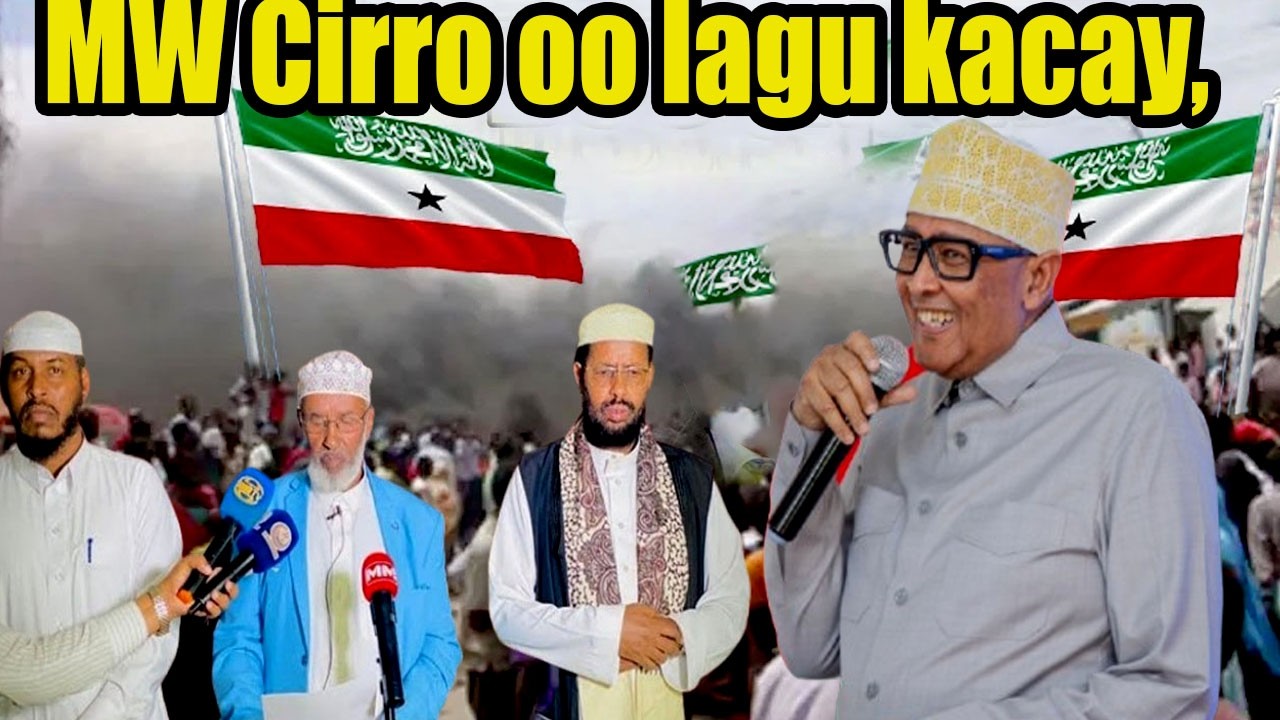 DEG DEG MW Cirro oo lagu kacay, B-Habar Awal oo Iclaamisay Dhaqdhaaq, Xubno xabsiga la Dhigay..