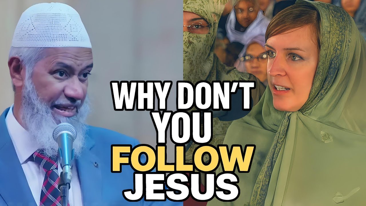 If The Quran Says Follow Jesus, What Stops You❓ Christian Sister Asks Dr Zakir Naik - Great Answer❗