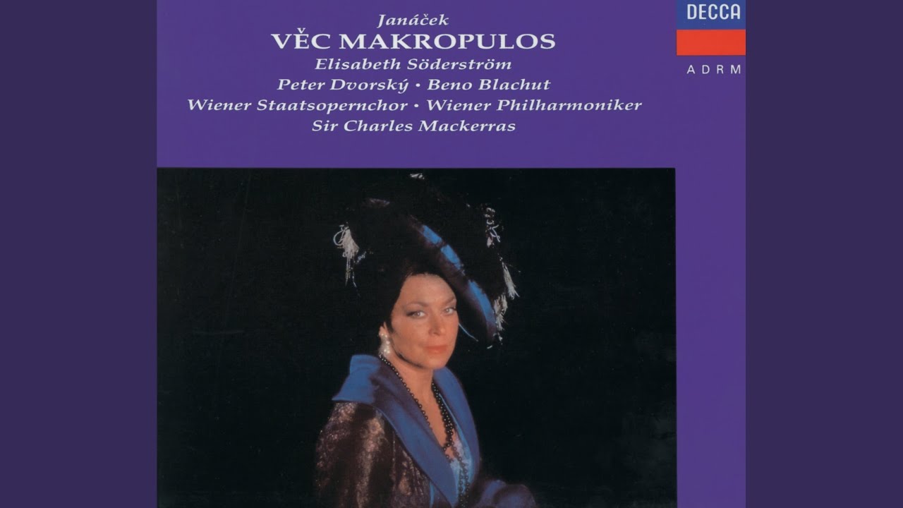 Vec Makropulos (The Makropulos Case) / Act 1: Tady prosim, jenom racte
